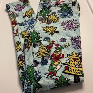 Christmas Leggings- OS